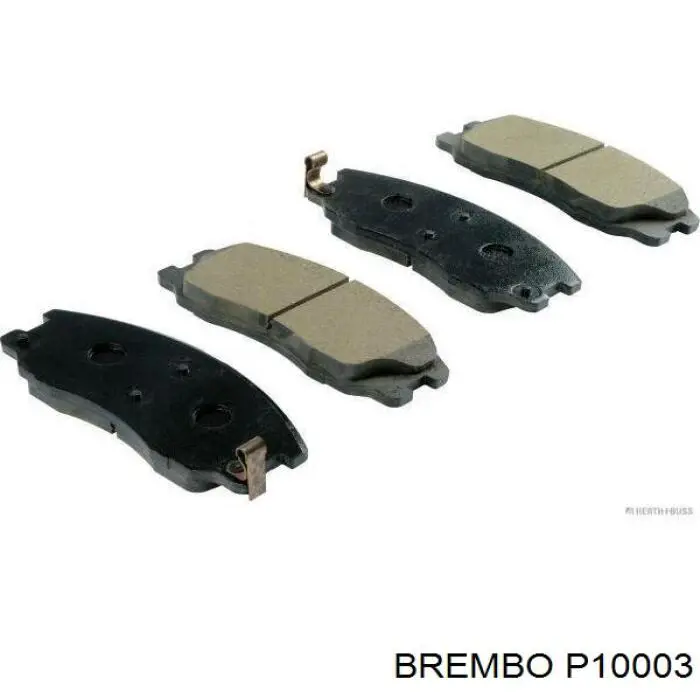 P10003 Brembo Колодки передние