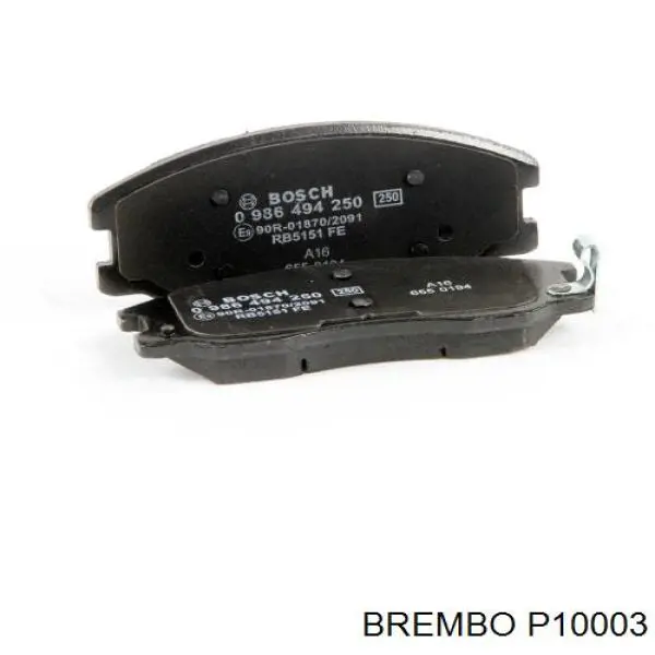 Колодки Brembo P10003 цена, от 34.11 USD