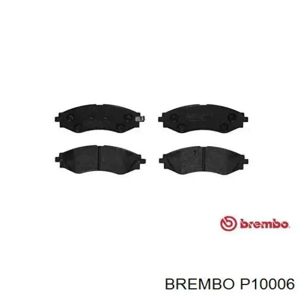 Колодки Brembo P10006 цена, от 33.53 USD