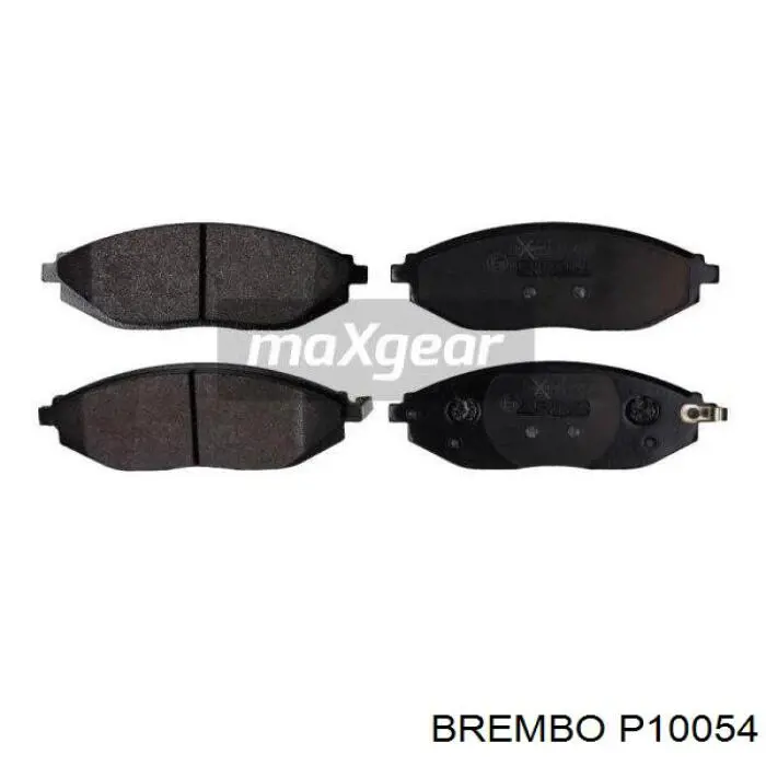 Купить P10054 Brembo Колодки тормозные