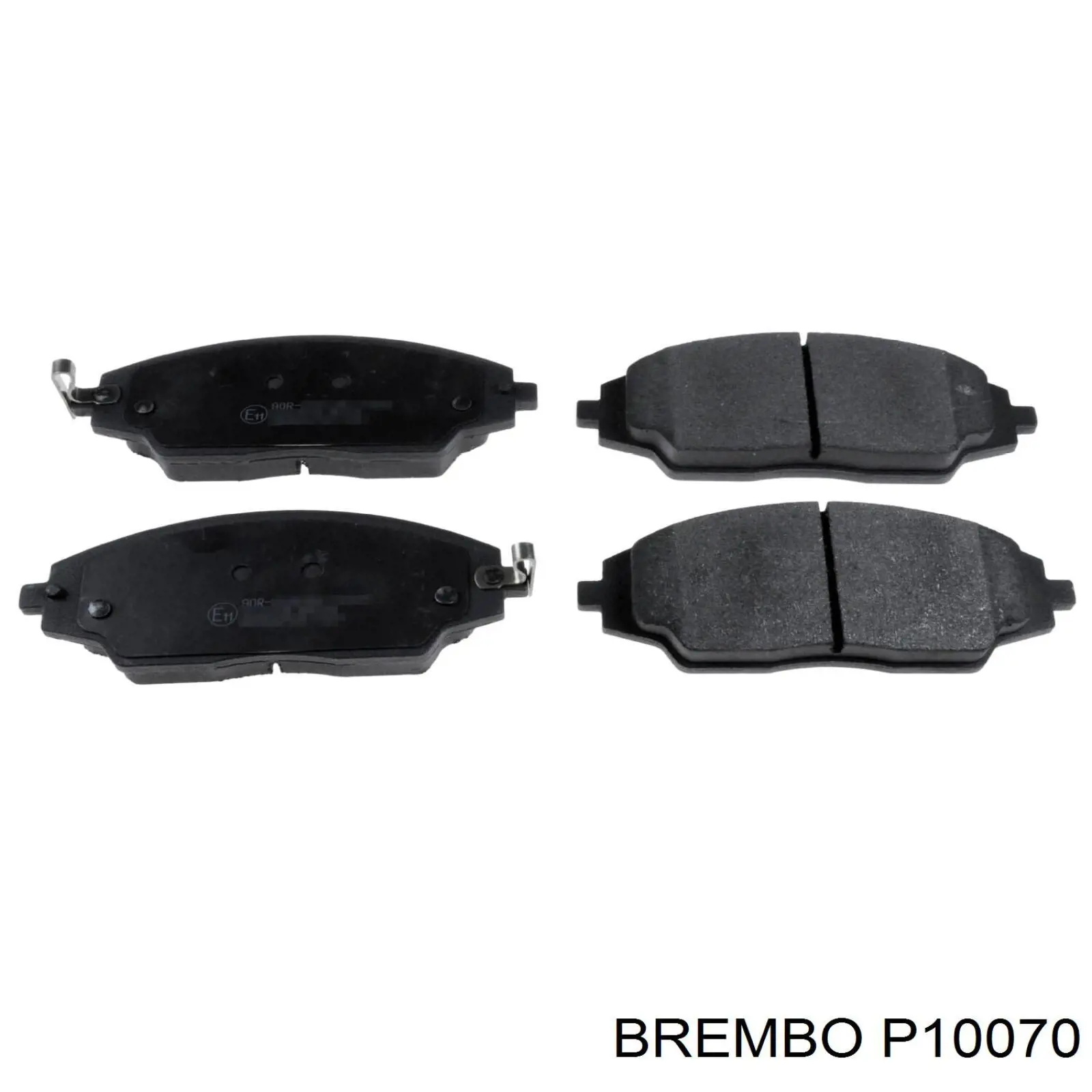 Передние тормозные колодки P10070 Brembo