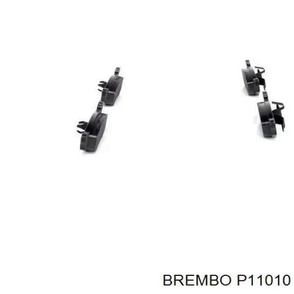 Задние дисковые колодки Brembo P11010