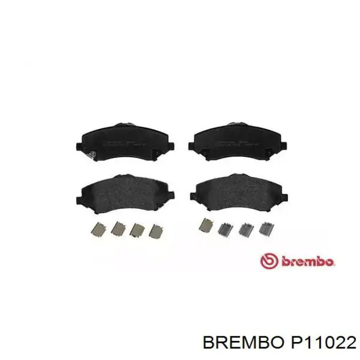 Колодки Brembo P11022 цена, от 57.05 USD
