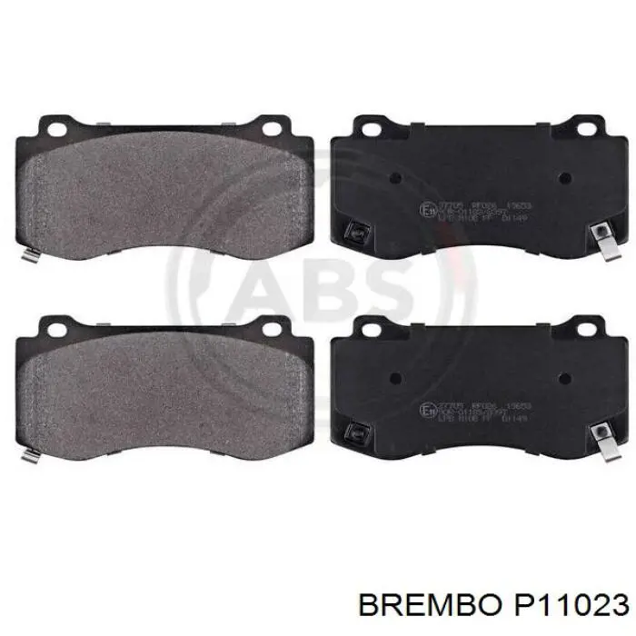 Купить P11023 Brembo Колодки тормозные