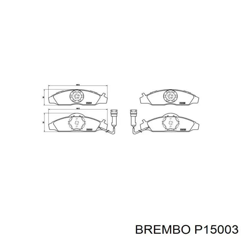  P15003 Brembo