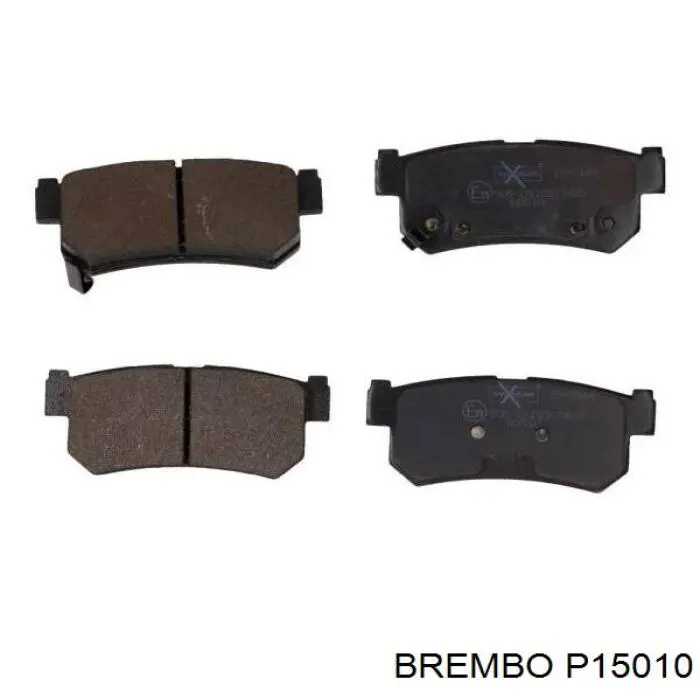Задние тормозные колодки P15010 Brembo