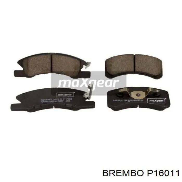 Купить P16011 Brembo Колодки тормозные