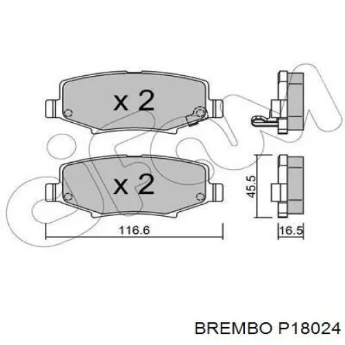 P18024 Brembo