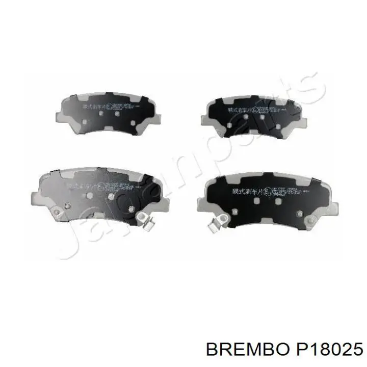 Купить P18025 Brembo Колодки тормозные