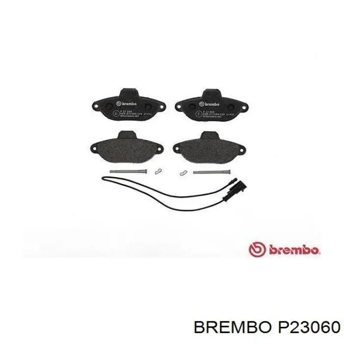Pastillas de freno delanteras P23060 Brembo
