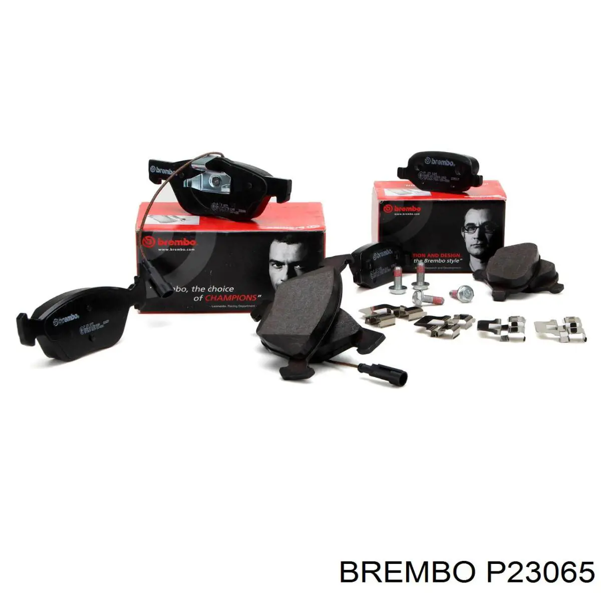 Колодки гальмові задні, дискові P23065 Brembo