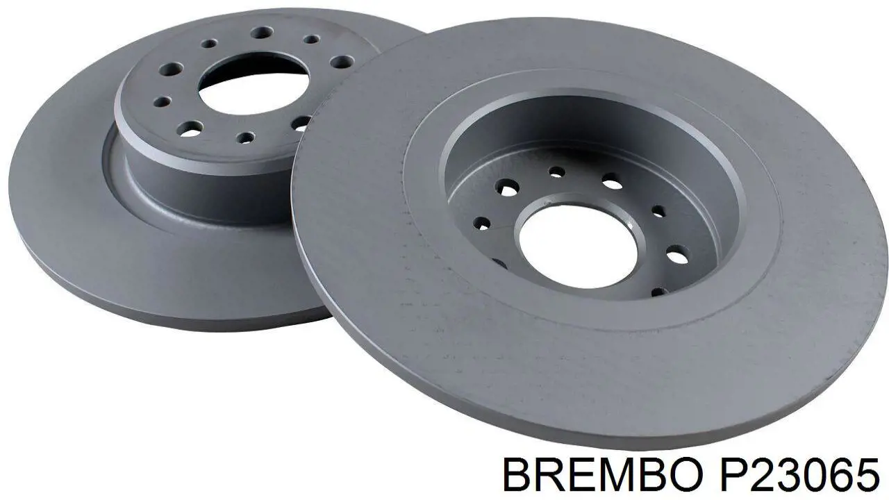 Колодки гальмові задні, дискові P23065 Brembo