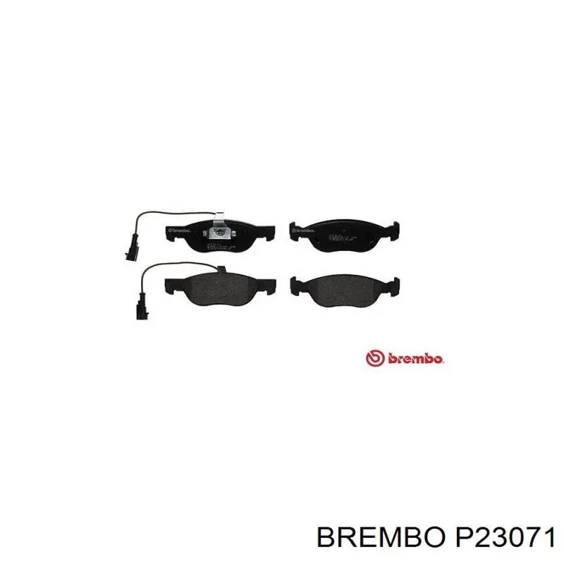 Купить P23071 Brembo Колодки тормозные