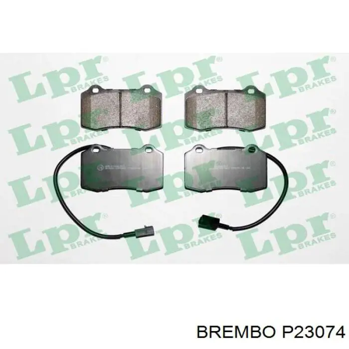 Купить P23074 Brembo Колодки тормозные