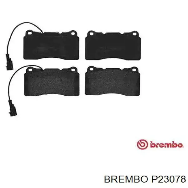 Передние тормозные колодки P23078 Brembo