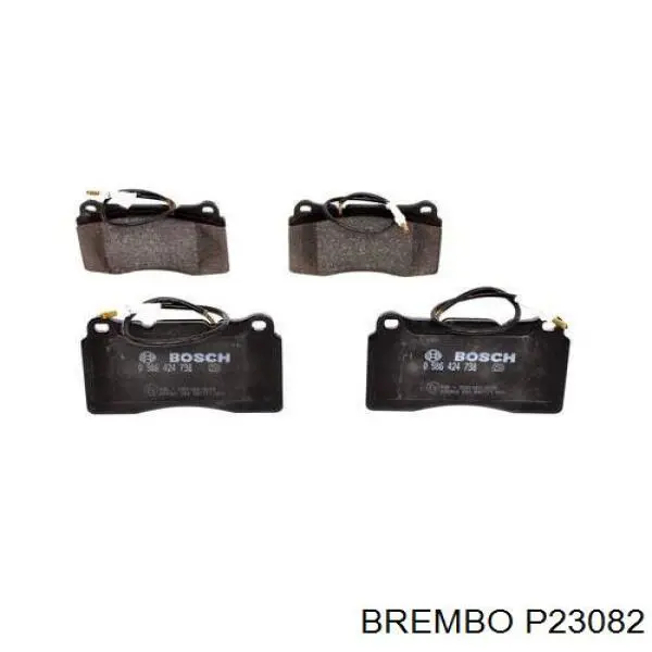 Передние тормозные колодки P23082 Brembo