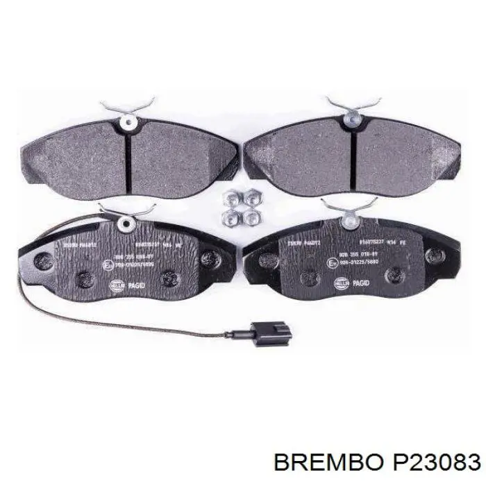 Тормозные колодки Brembo P23083