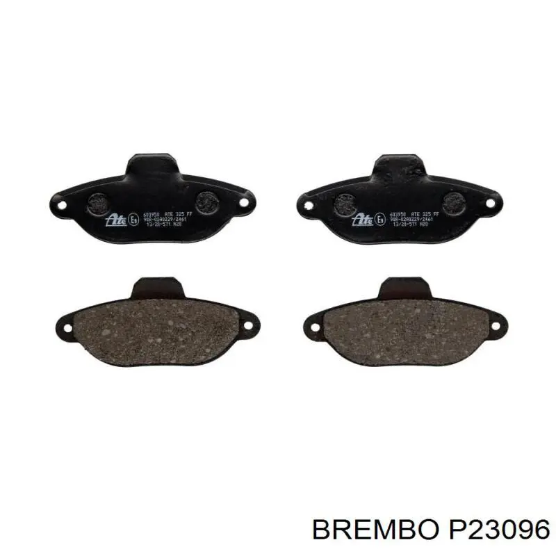 Тормозные колодки Brembo P23096