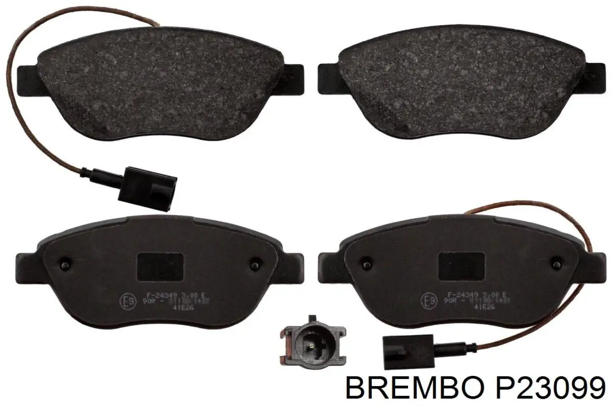 Тормозные колодки Brembo P23099