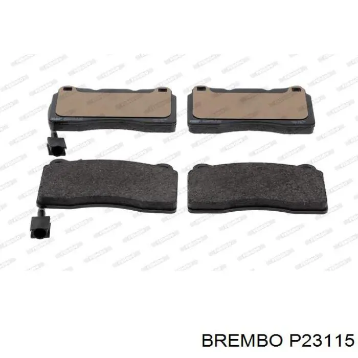 Купить P23115 Brembo Колодки тормозные
