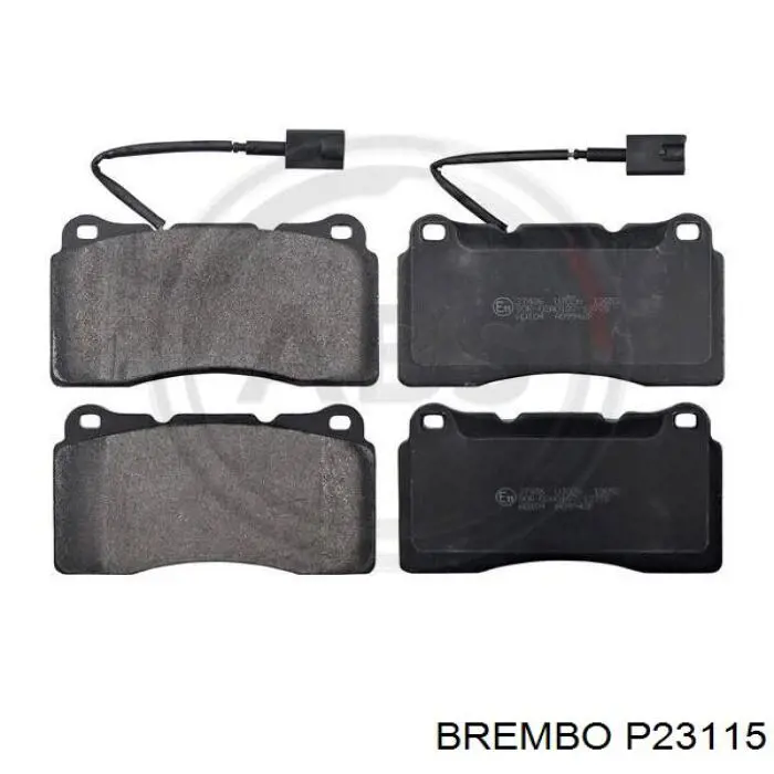 Передние тормозные колодки P23115 Brembo