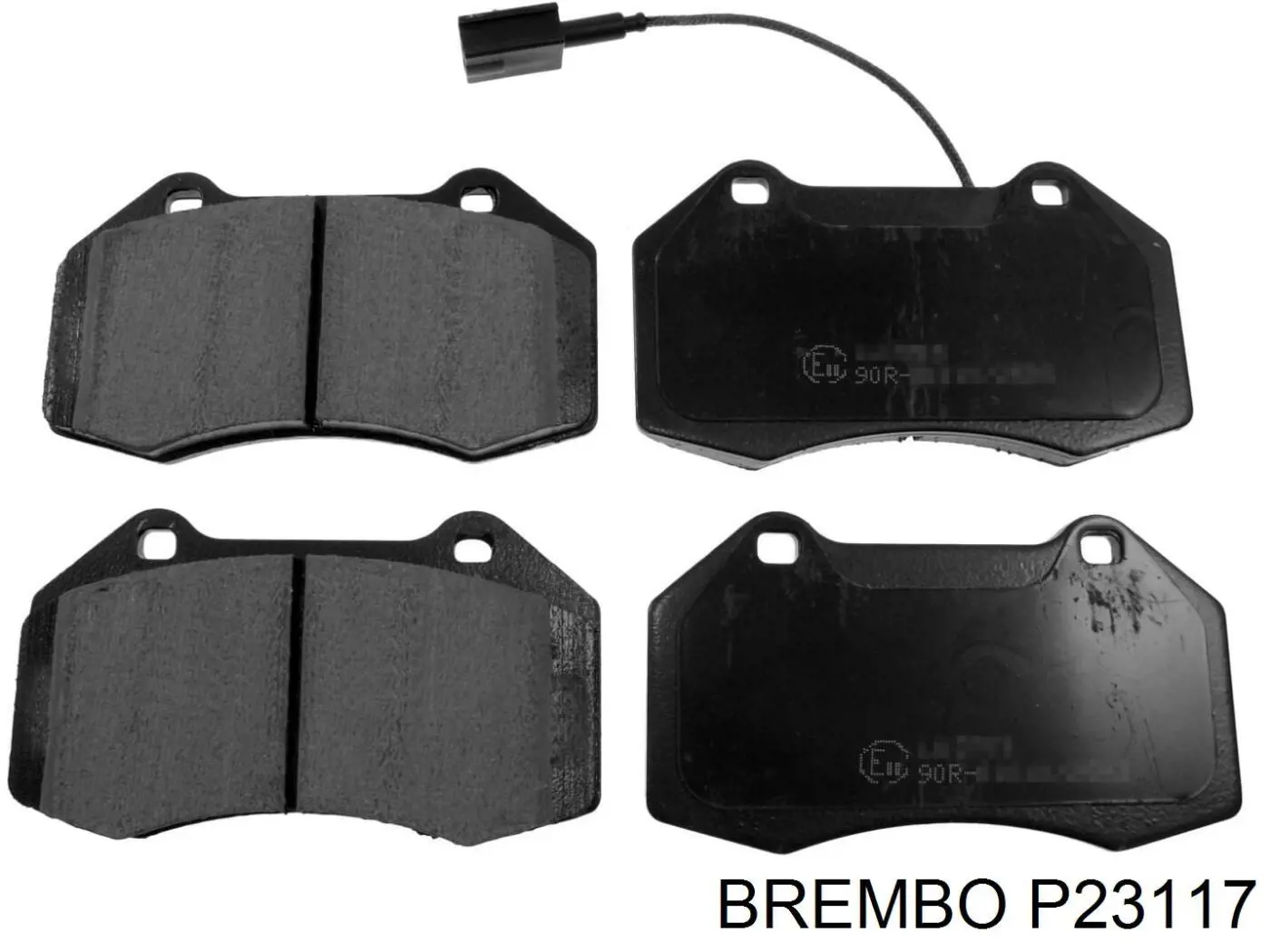Купить P23117 Brembo Колодки тормозные