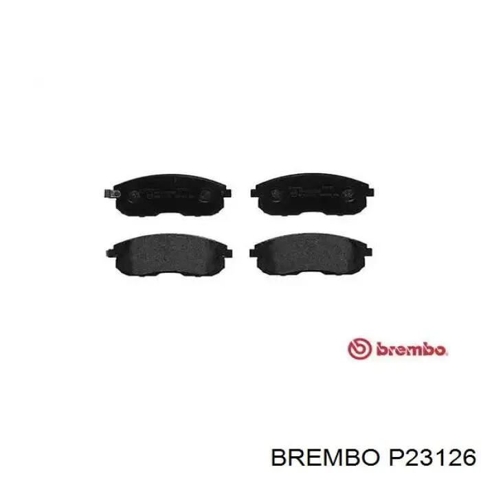 Передние тормозные колодки P23126 Brembo