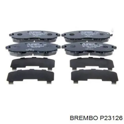 Купить P23126 Brembo Колодки тормозные