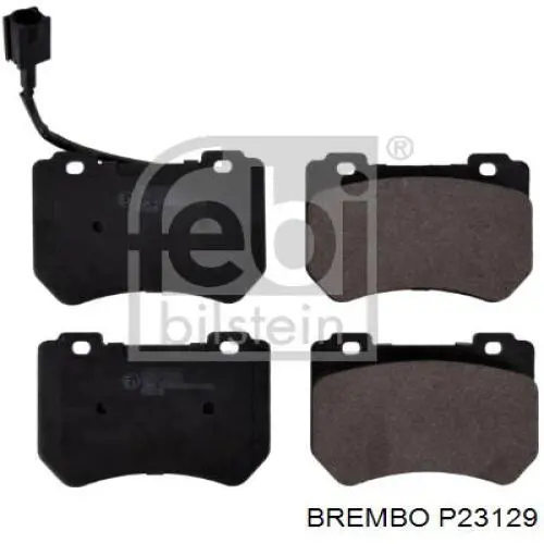 Передние тормозные колодки P23129 Brembo