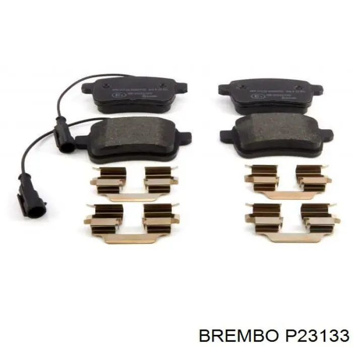 Задние тормозные колодки P23133 Brembo