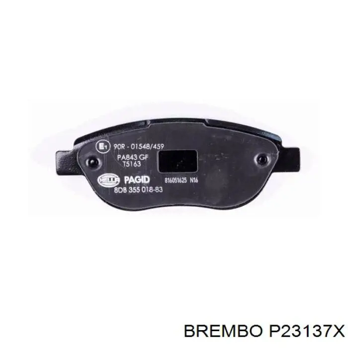 Колодки Brembo P23137X цена, от 28.90 USD