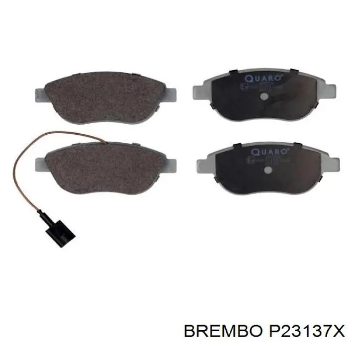 Купить P23137X Brembo Колодки тормозные