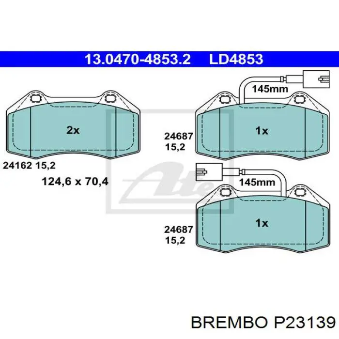 P23139 Brembo
