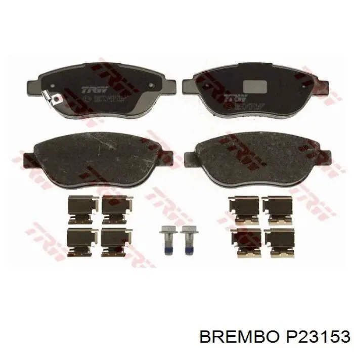 Купить P23153 Brembo Колодки тормозные