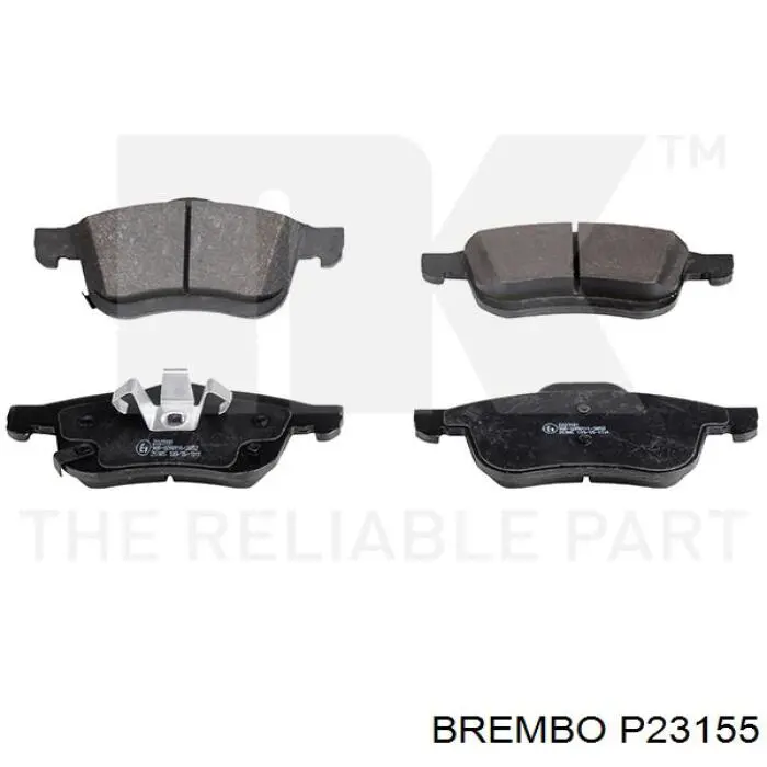 Передние тормозные колодки P23155 Brembo