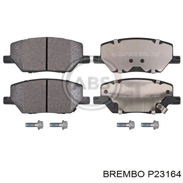 Купить P23164 Brembo Колодки тормозные