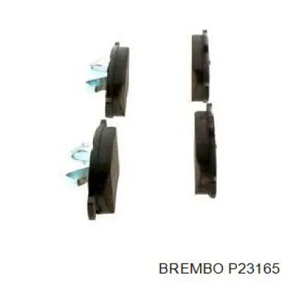 Передние тормозные колодки P23165 Brembo
