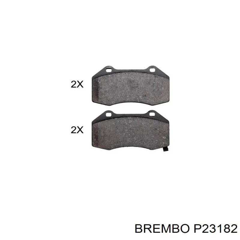 Колодки Brembo P23182 цена, от 67.72 USD