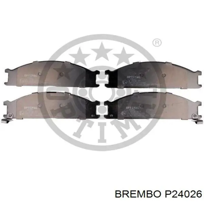 Тормозные колодки Brembo P24026