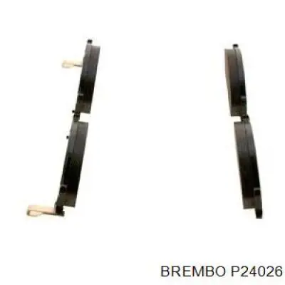 P24026 Brembo Колодки передние
