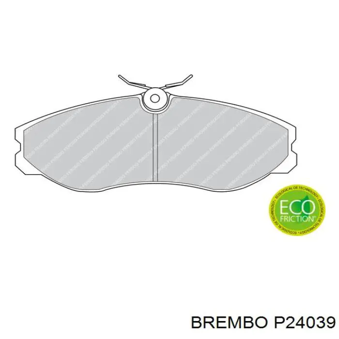 Колодки Brembo P24039 цена, от 33.10 USD