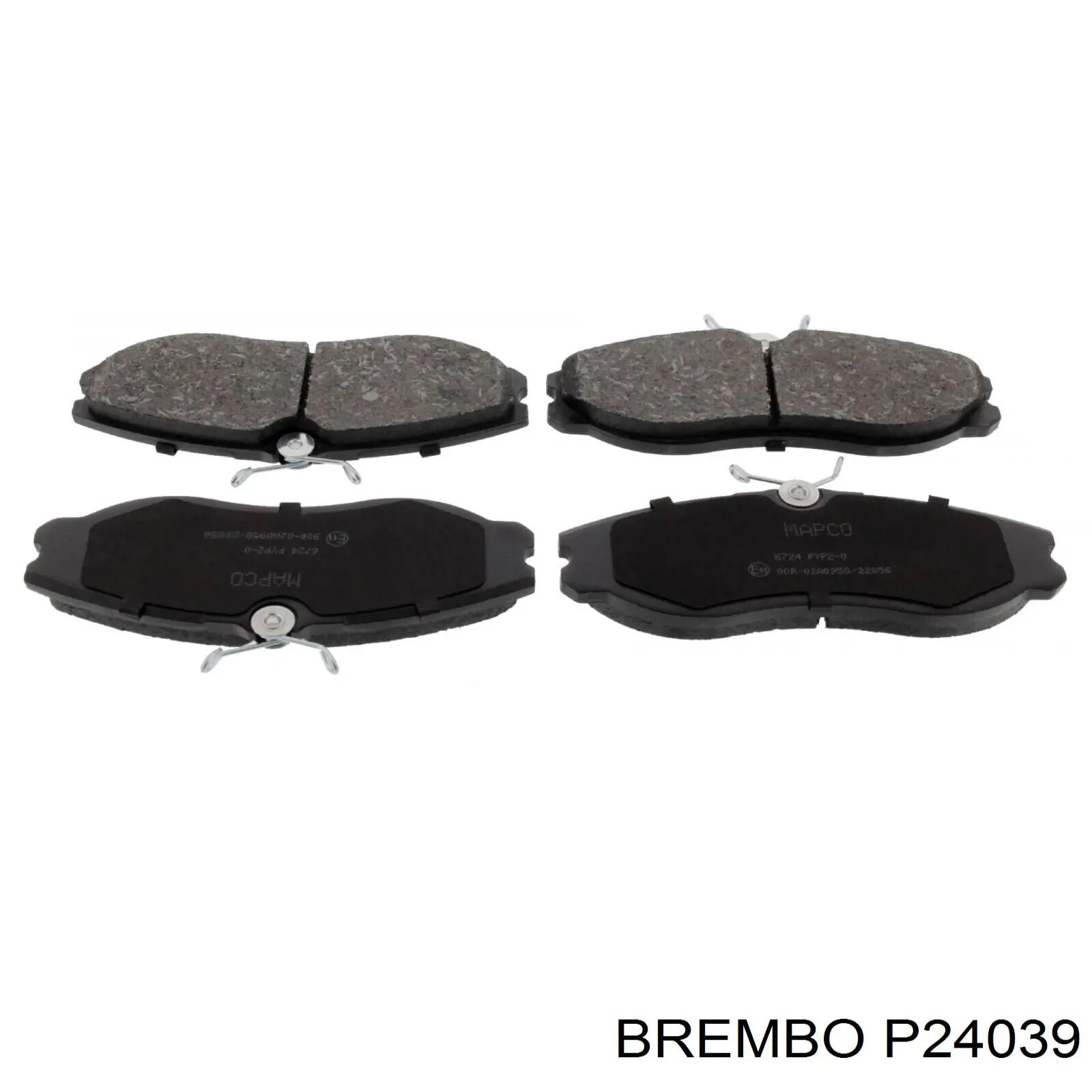 Купить P24039 Brembo Колодки тормозные