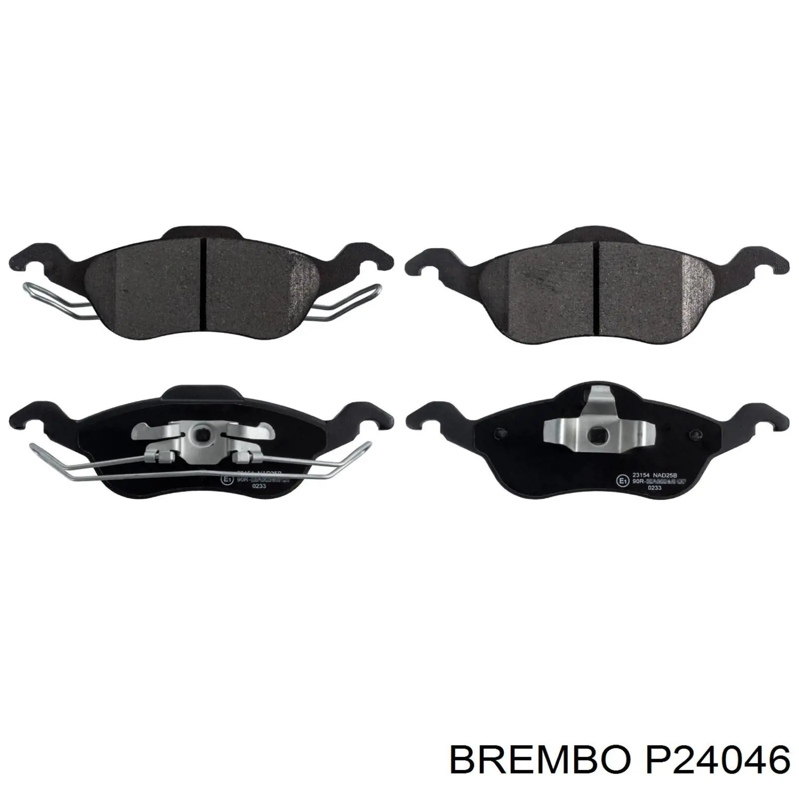 Передние тормозные колодки P24046 Brembo