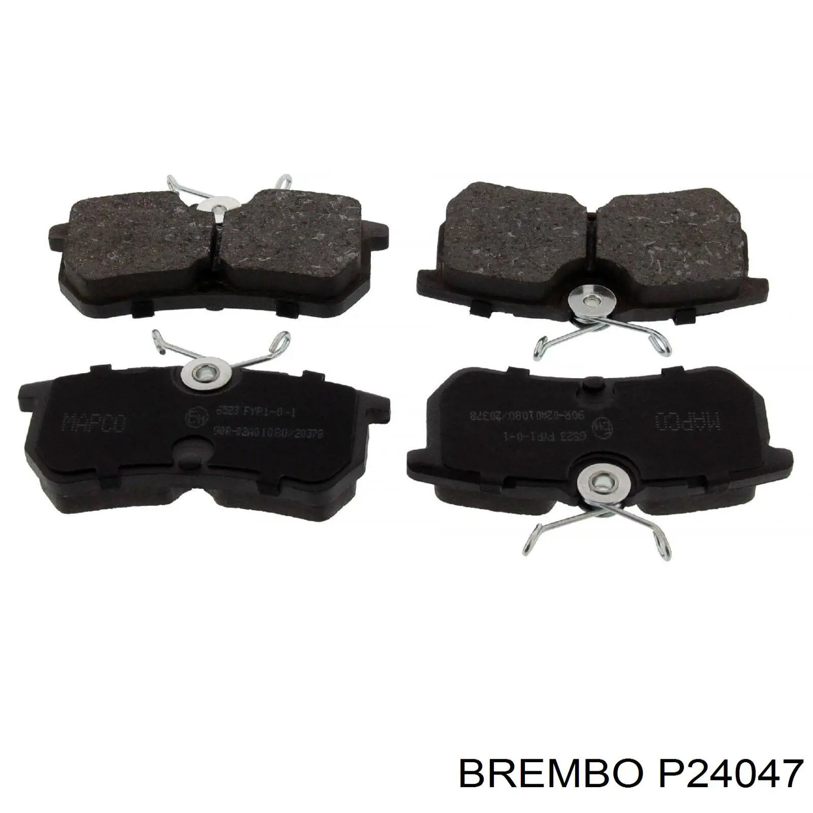 Колодки дисковые  Brembo P24047 цена, от 15.62 USD