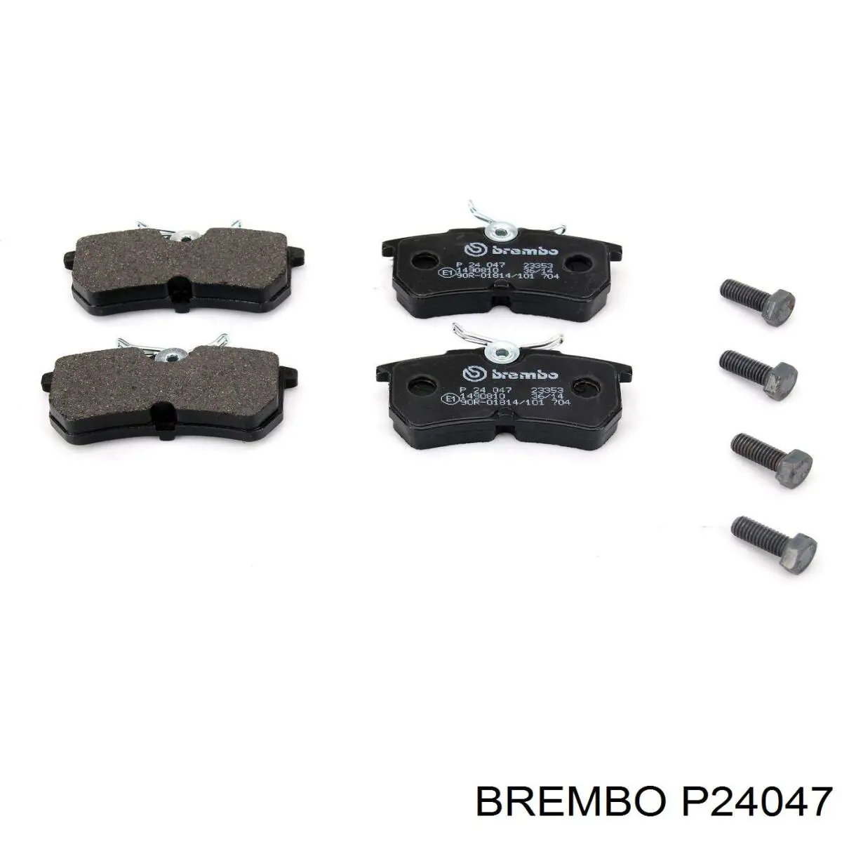 Купить P24047 Brembo Колодки тормозные задние, дисковые