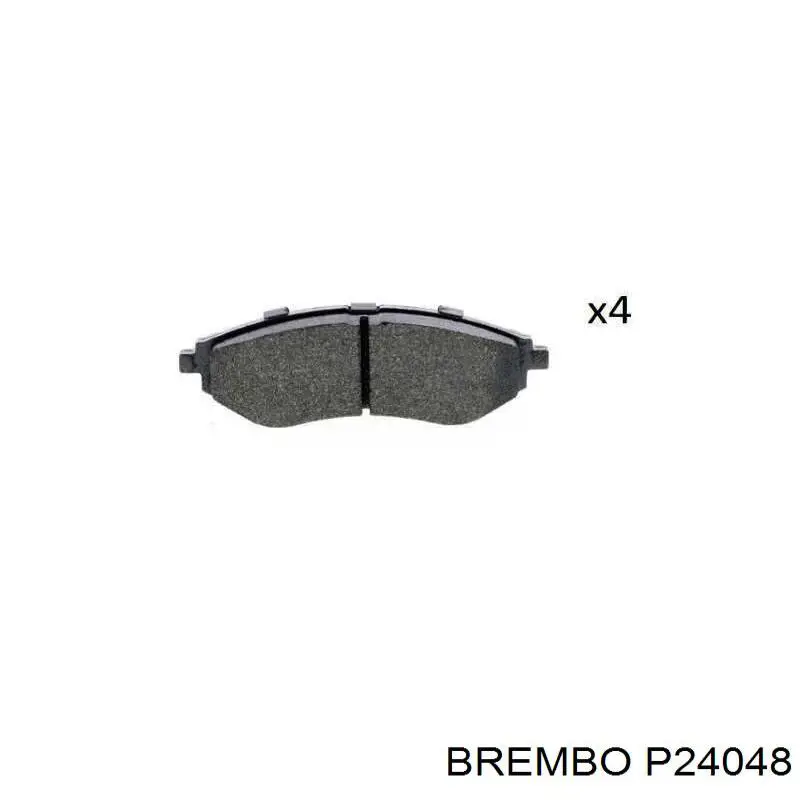 Тормозные колодки Brembo P24048