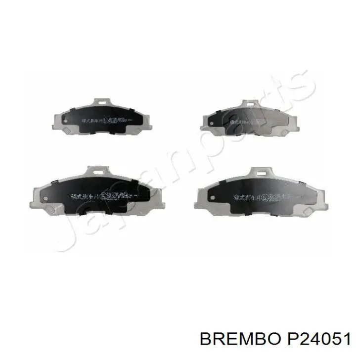 Pastillas de freno delanteras P24051 Brembo