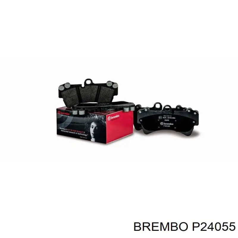 Купить P24055 Brembo Колодки тормозные