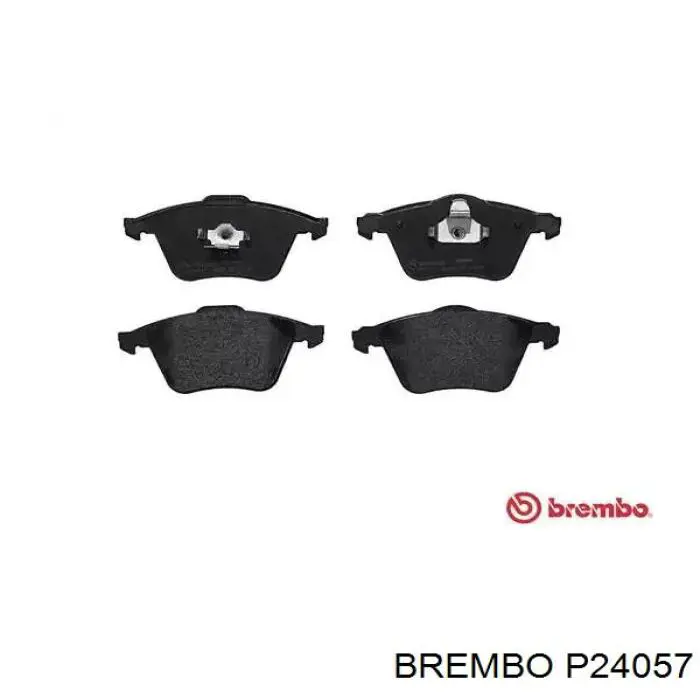 P24057 Brembo колодки тормозные передние дисковые