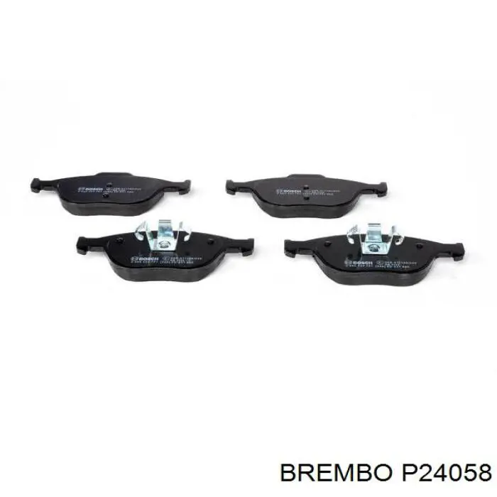 Купить P24058 Brembo Колодки тормозные